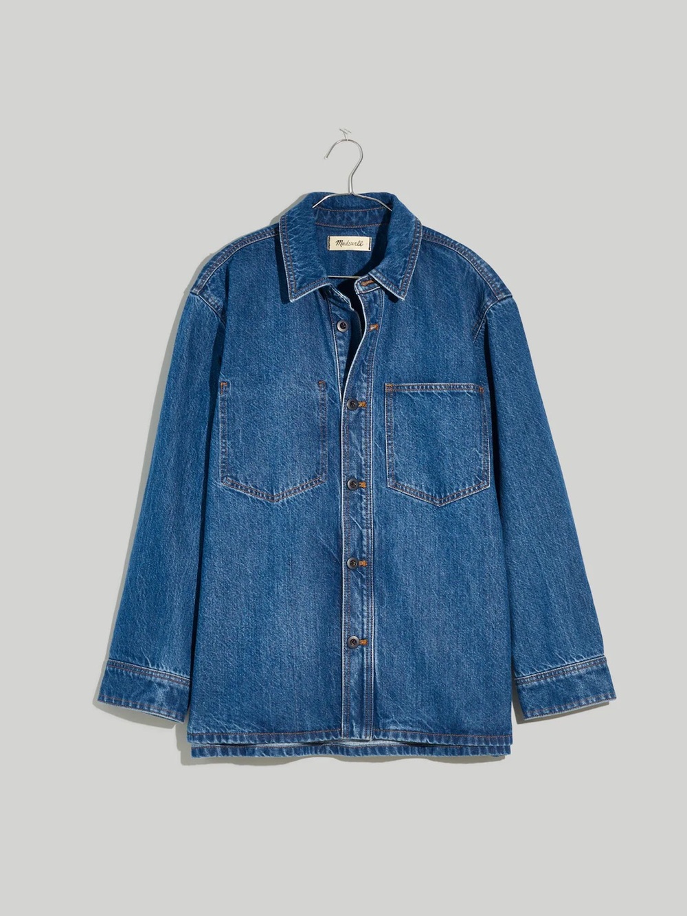 Madewell Denim Shirt-Jacket in Taitley Wash